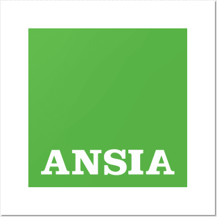ANSIA Front/Back Posters and Art